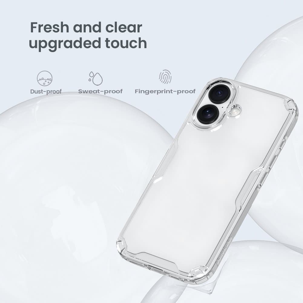 Zadní kryt Nillkin Nature TPU PRO pro Apple iPhone 17 Transparent - náhled 4