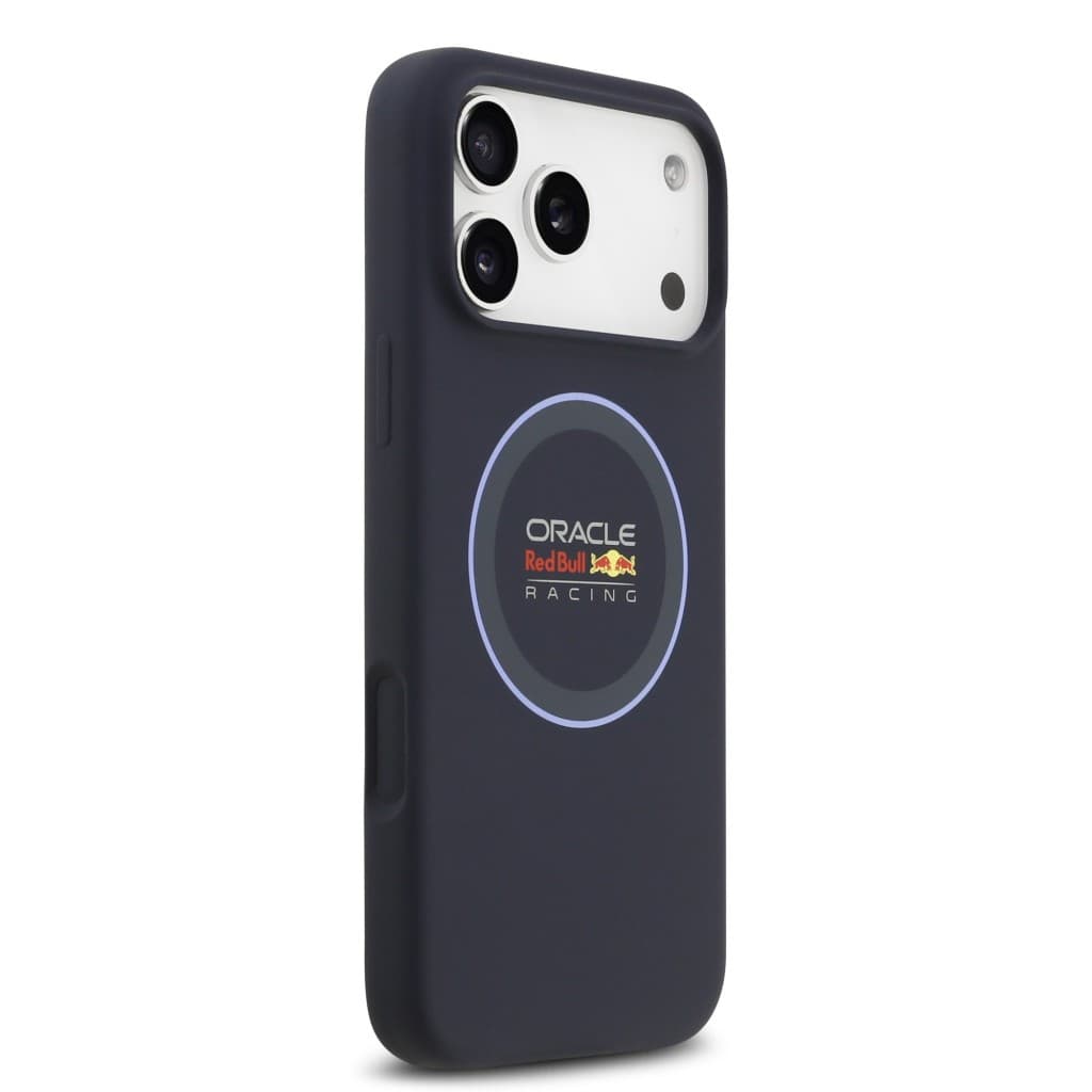 Zadní kryt Red Bull Silicone Blue Ring MagSafe pro iPhone 17 Pro Max Navy - náhled 4