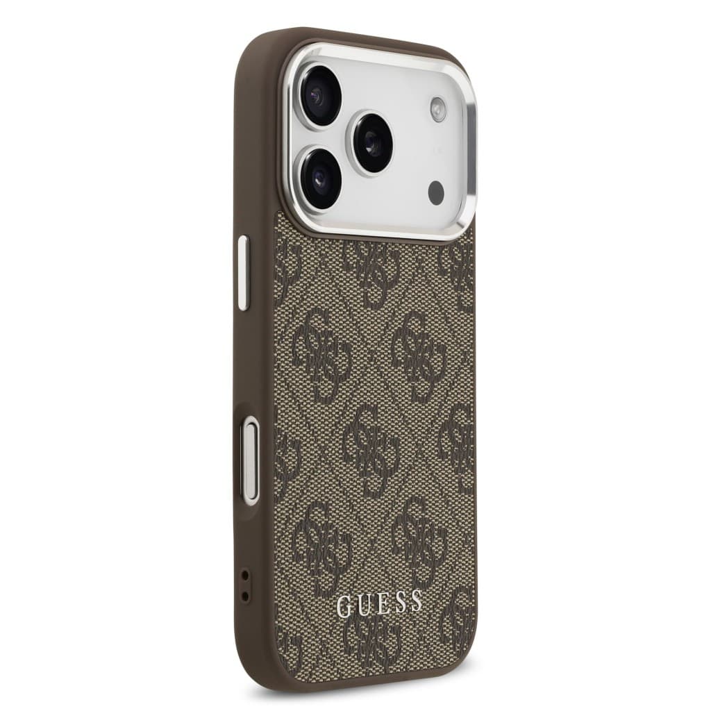 Zadní kryt Guess 4G MagSafe pro iPhone 17 Pro Max Brown - náhled 4