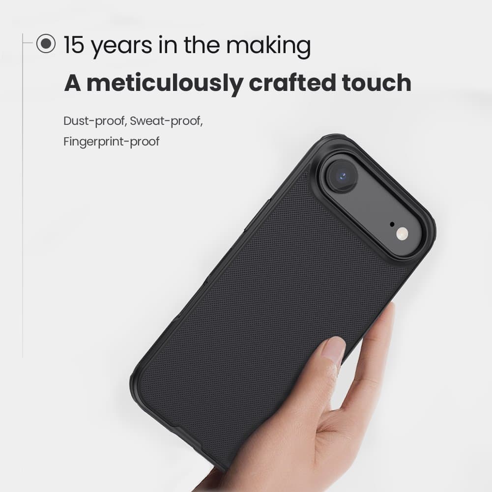 Zadní kryt Nillkin Super Frosted PRO Magnetic pro Apple iPhone 17 Air Black - náhled 4