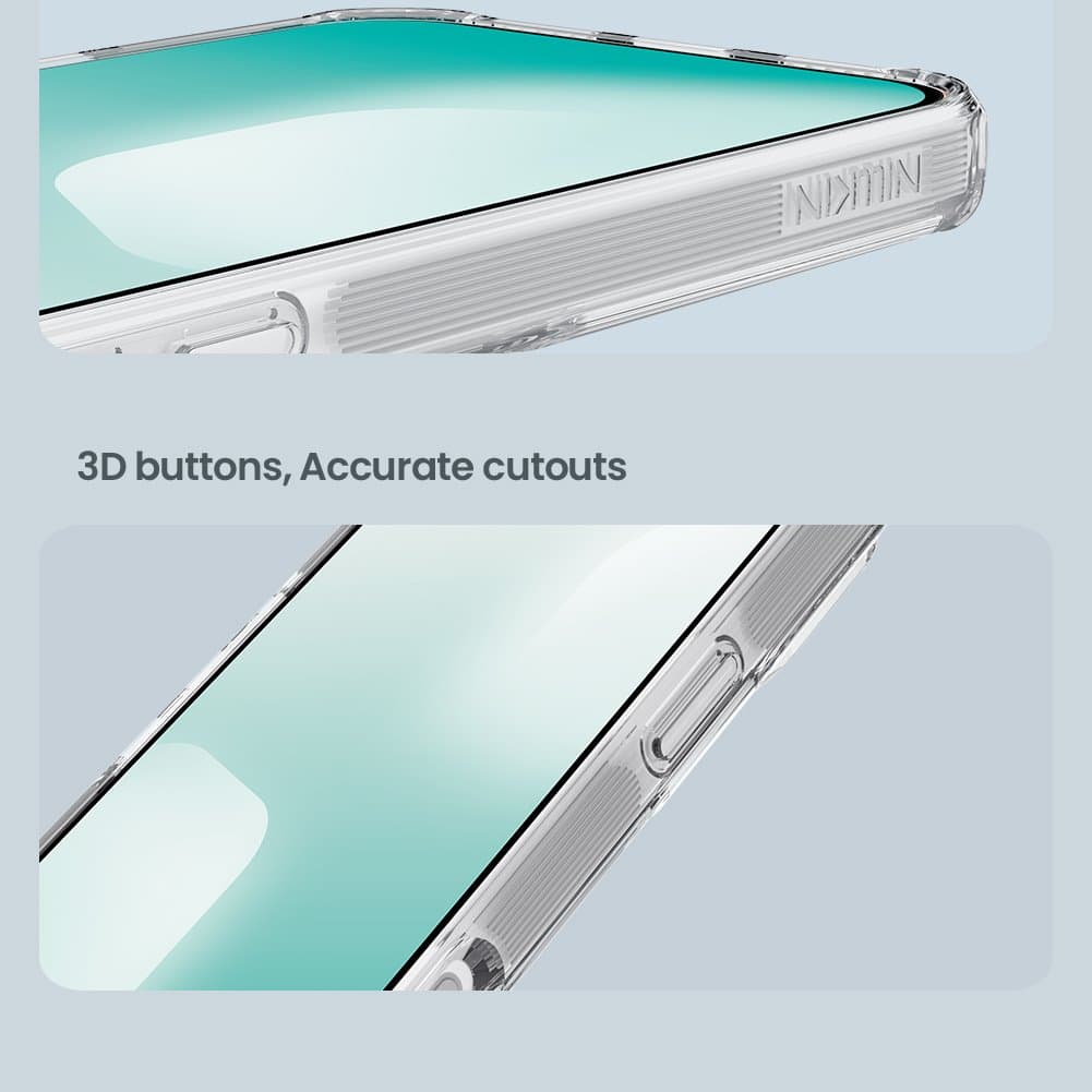 Zadní kryt Nillkin Nature TPU PRO pro Apple iPhone 17 Air Transparent Black - náhled 4