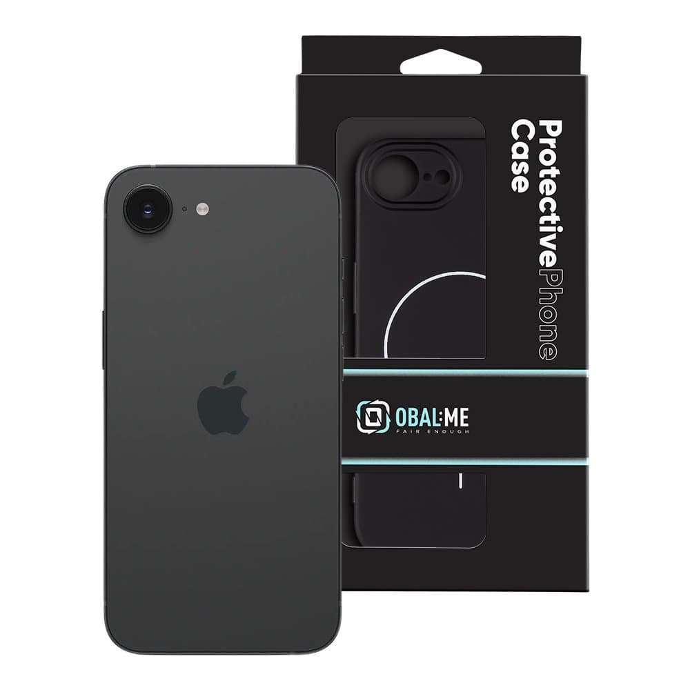 Zadní kryt OBAL:ME MagNetix Matte TPU pro Apple iPhone 16e Black - náhled 4