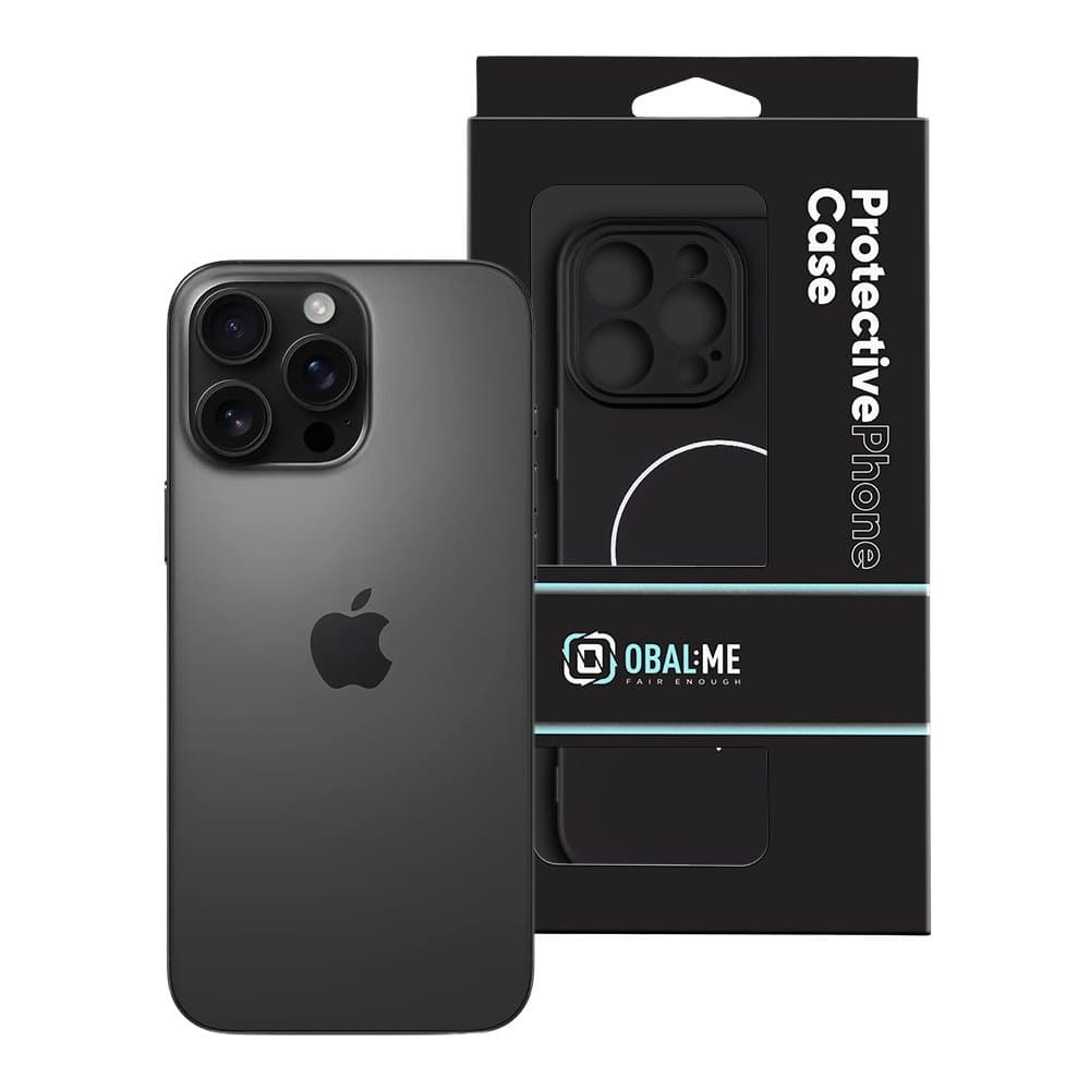 Zadní kryt OBAL:ME MagNetix Matte TPU pro Apple iPhone 16 Pro Max Black - náhled 4