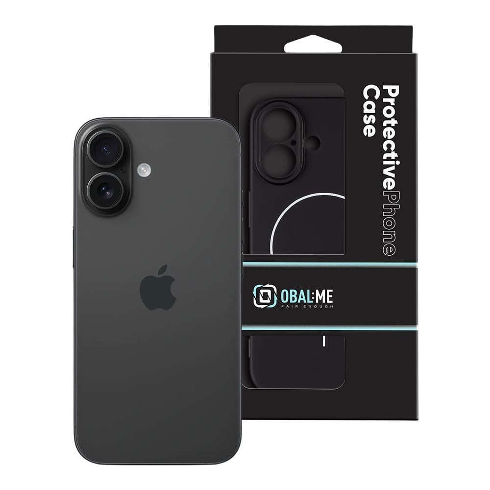 Zadní kryt OBAL:ME MagNetix Matte TPU pro Apple iPhone 16 Black - náhled 4