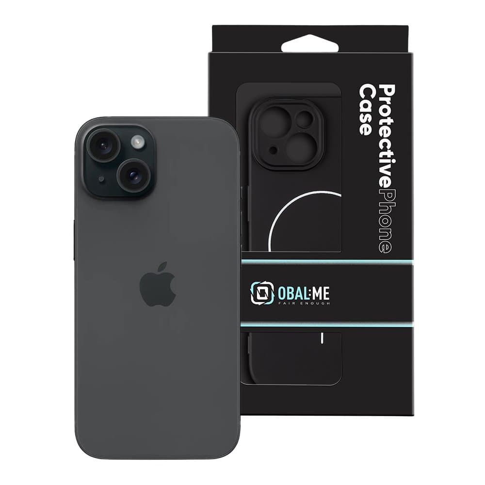 Zadní kryt OBAL:ME MagNetix Matte TPU pro Apple iPhone 15 Black - náhled 4