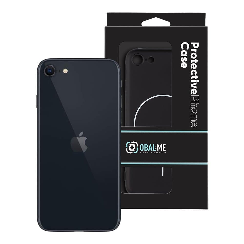 Zadní kryt OBAL:ME MagNetix Matte TPU pro Apple iPhone SE 2022 - SE 2020 - 7 - 8 Black - náhled 4