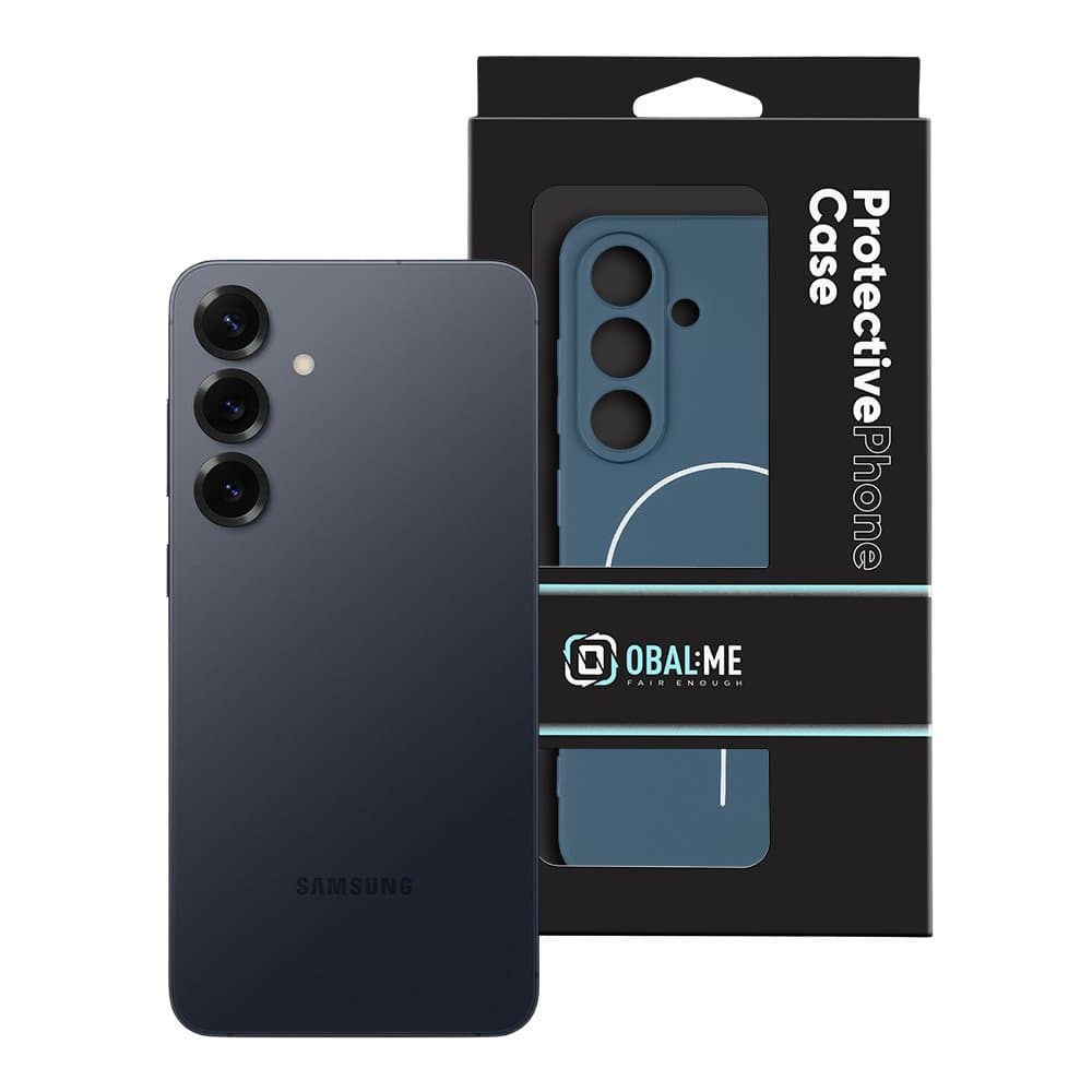 Zadní kryt OBAL:ME MagNetix Matte TPU pro Samsung Galaxy S25 Blue - náhled 4