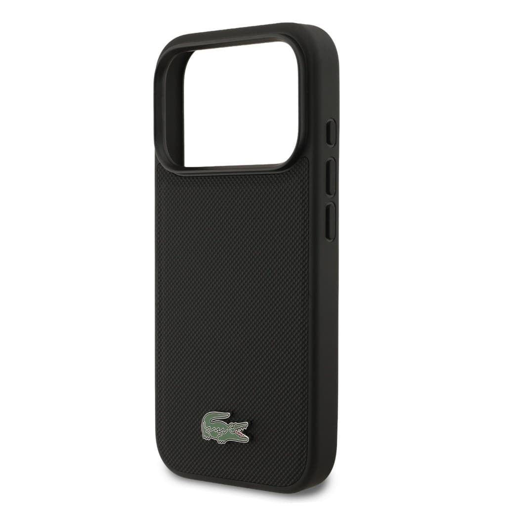 Zadní kryt Lacoste Iconic Petit Pique MagSafe + Peněženka pro iPhone 17 Pro Black - náhled 4