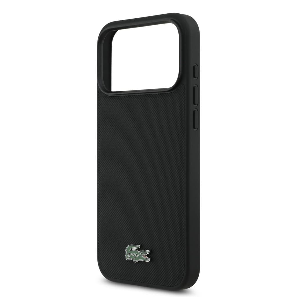 Zadní kryt Lacoste Iconic Petit Pique MagSafe + Peněženka pro iPhone 17 Pro Max Black - náhled 4