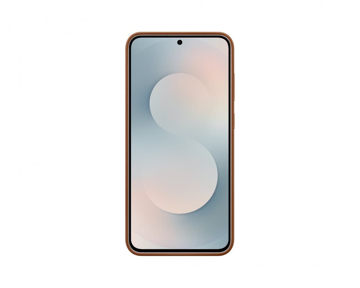 Zadní kryt EF-VS731PAE Samsung KindSuit pro Galaxy S25 FE Tan - náhled 4