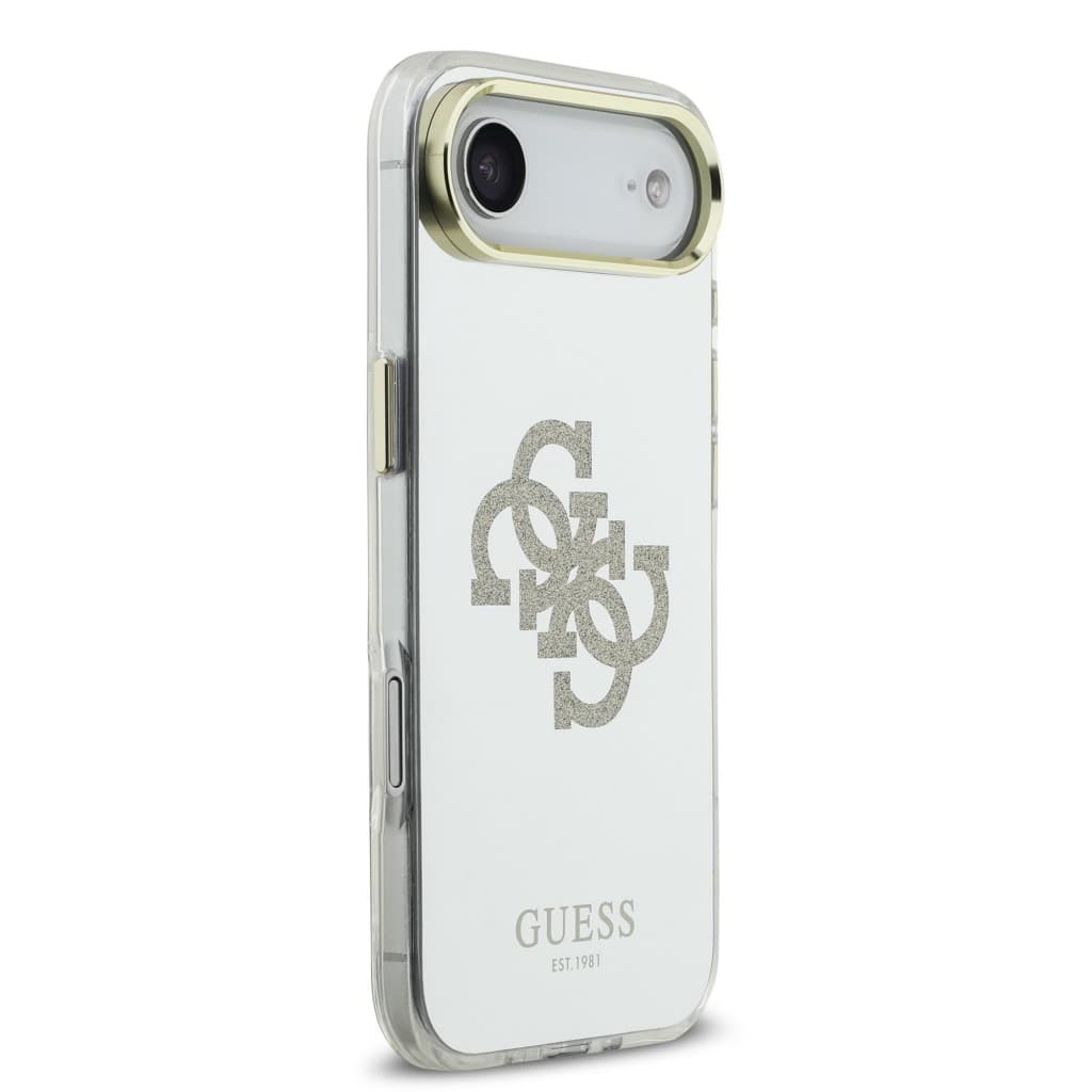 Zadní kryt Guess PC/TPU Mirror 4G Glitter Logo MagSafe pro iPhone Air Gold - náhled 4