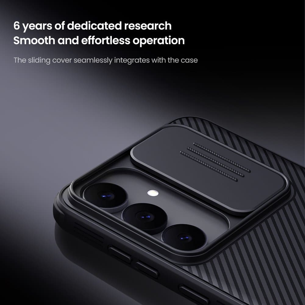Zadní kryt Nillkin CamShield PRO Magnetic pro Samsung Galaxy S25 FE Black - náhled 4
