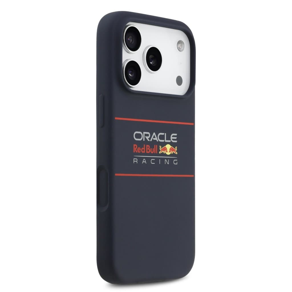 Zadní kryt Red Bull Silicone Horizontal Logo MagSafe pro iPhone 17 Pro Navy - náhled 4