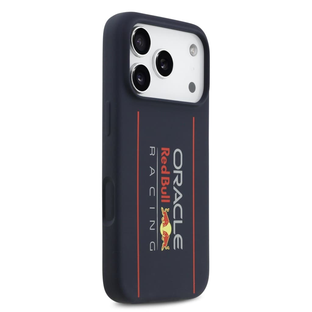 Zadní kryt Red Bull Silicone Vertical Logo MagSafe pro iPhone 17 Pro Navy - náhled 4