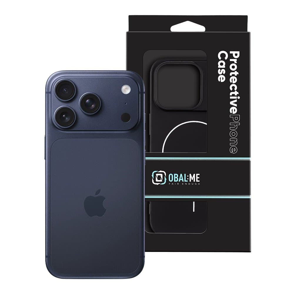 Zadní kryt OBAL:ME MagNetix Matte TPU pro Apple iPhone 17 Pro Black - náhled 4