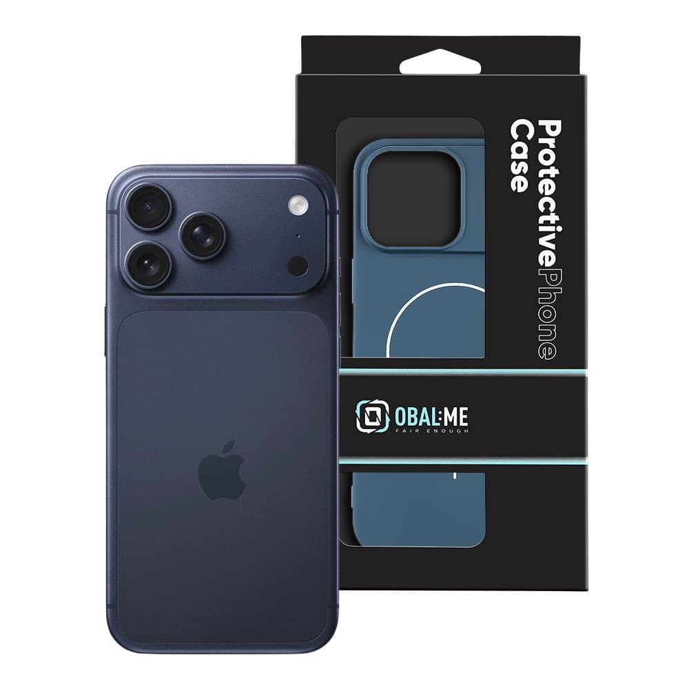 Zadní kryt OBAL:ME MagNetix Matte TPU pro Apple iPhone 17 Pro Max Dark Blue - náhled 4