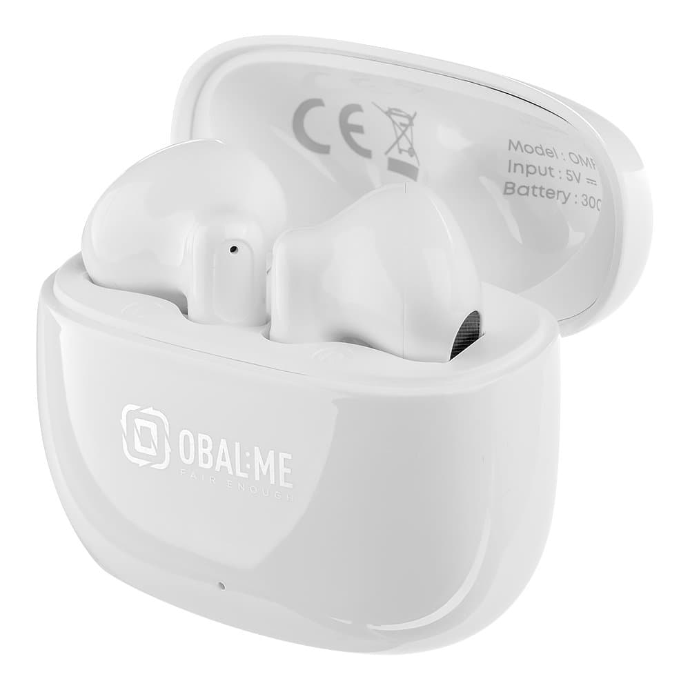 Bezdrátová sluchátka OBAL:ME Flow True Wireless White - náhled 4