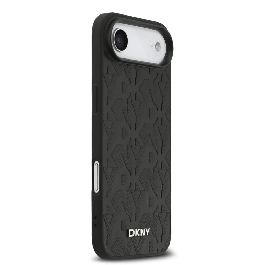 Zadní kryt DKNY PU Leather Grid Pattern Magsafe pro iPhone Air Black - náhled 4