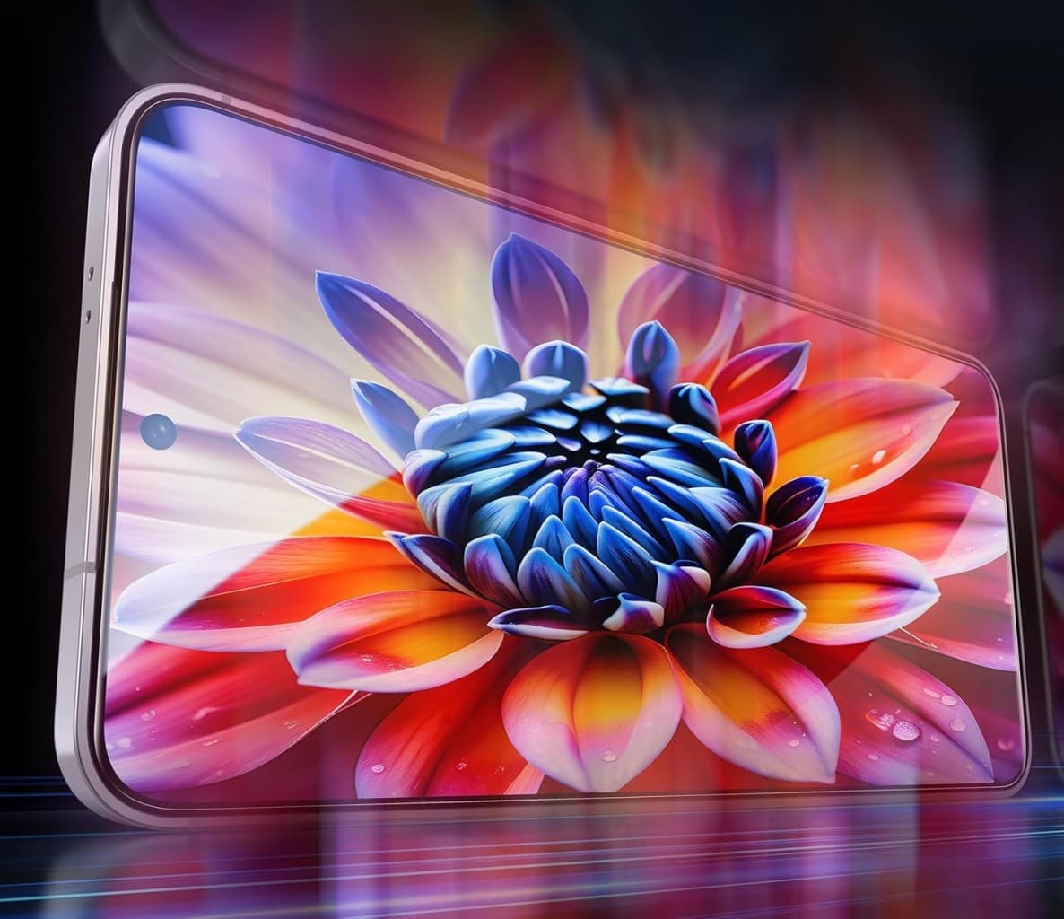 Tvrzené sklo Swissten full glue, color frame, case friendly pro Xiaomi 17 Pro Max černé - náhled 2