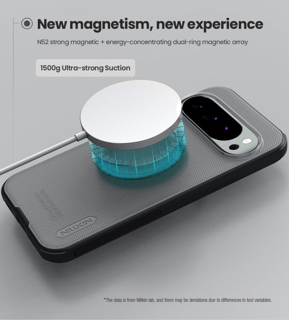 Zadní Kryt Nillkin Super Frosted PRO Magnetic pro Google Pixel 10 Pro XL Transparent Black - náhled 4