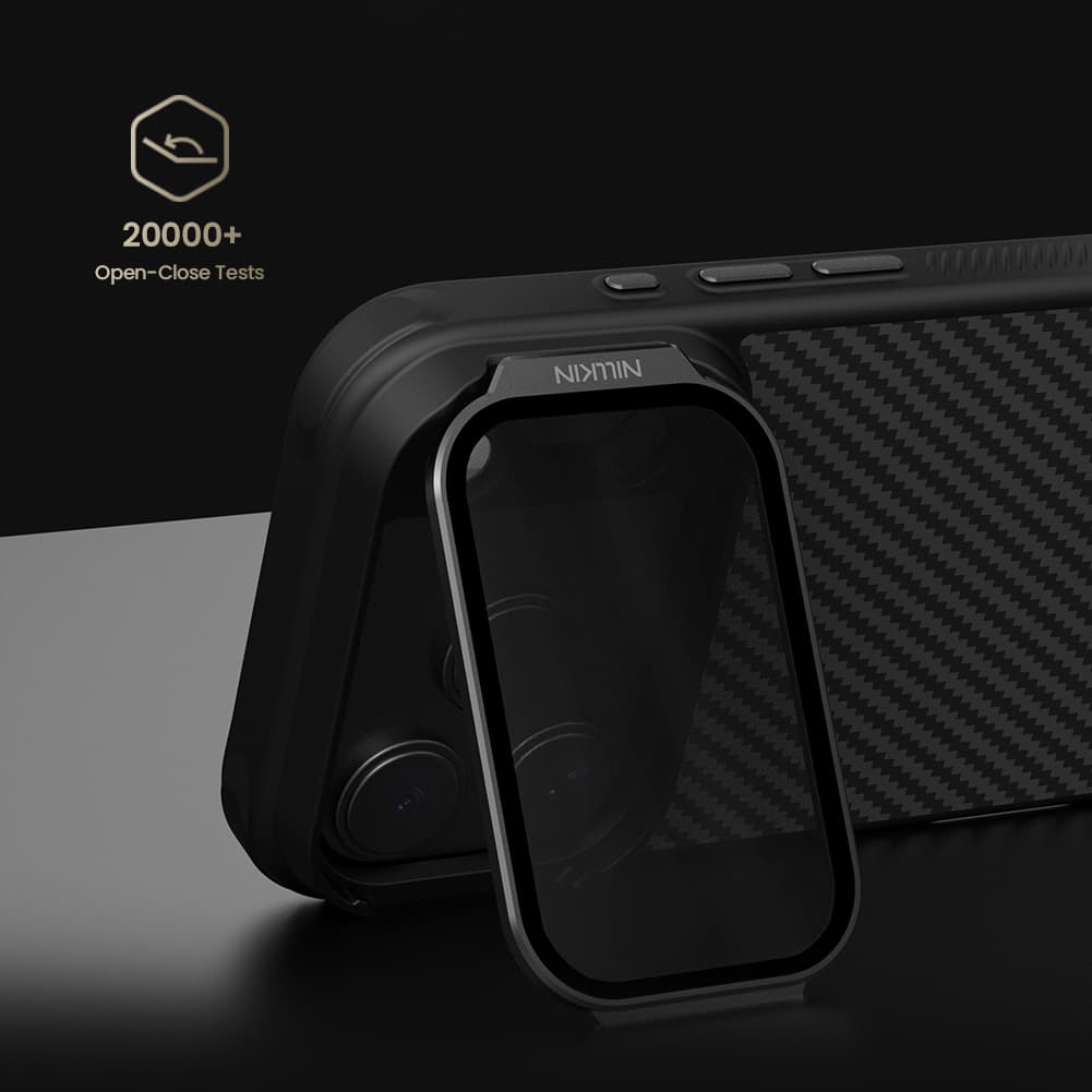 Zadní kryt Nillkin CarboProp Aramid Magnetic pro Apple iPhone 17 Pro Black - náhled 4