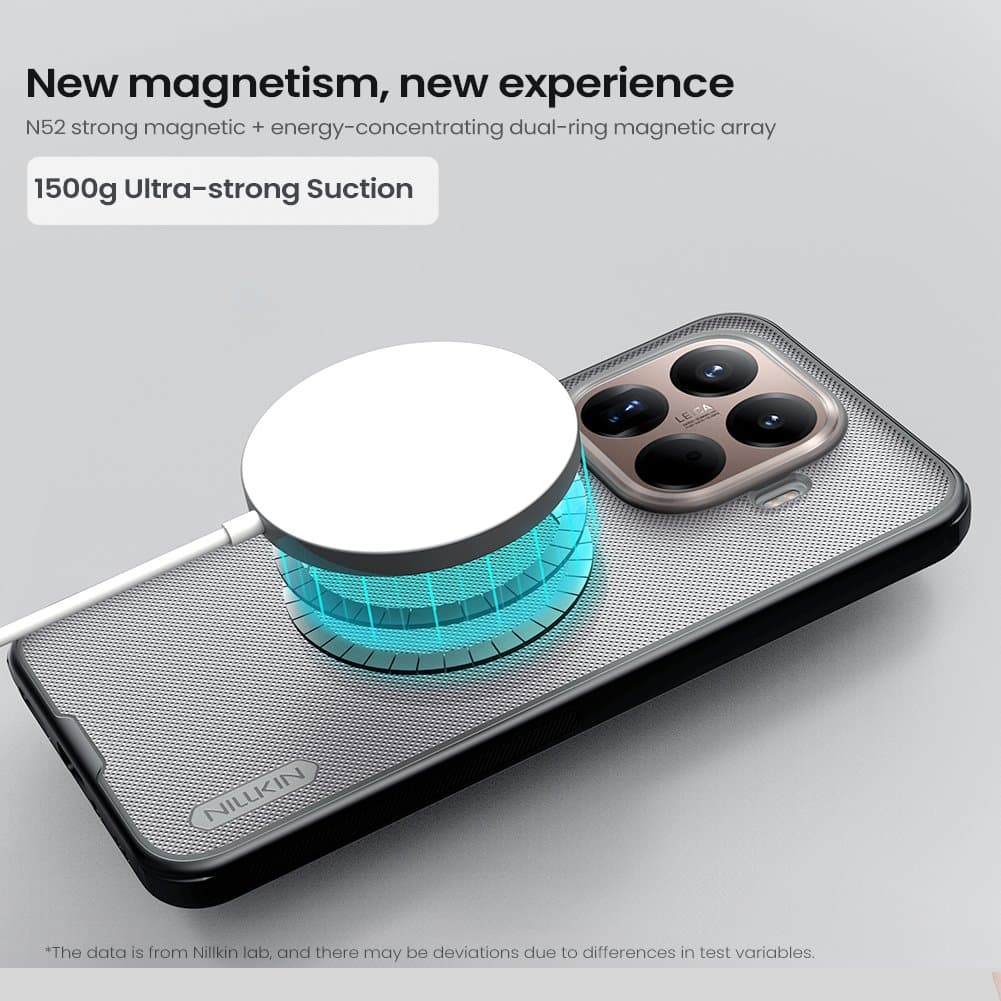 Zadní kryt Nillkin Super Frosted PRO Magnetic pro Xiaomi 15T Pro Transparent Black - náhled 4