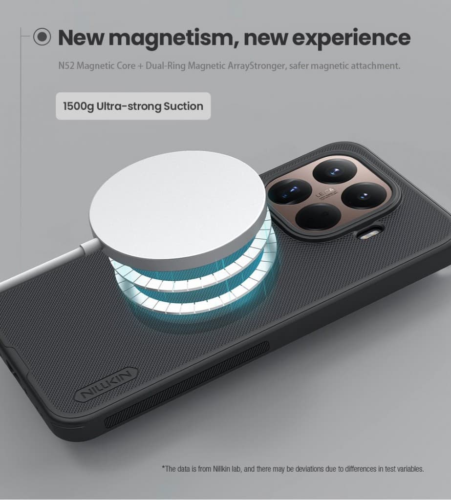 Zadní kryt Nillkin Super Frosted PRO Magnetic pro Xiaomi 15T Pro Black - náhled 4