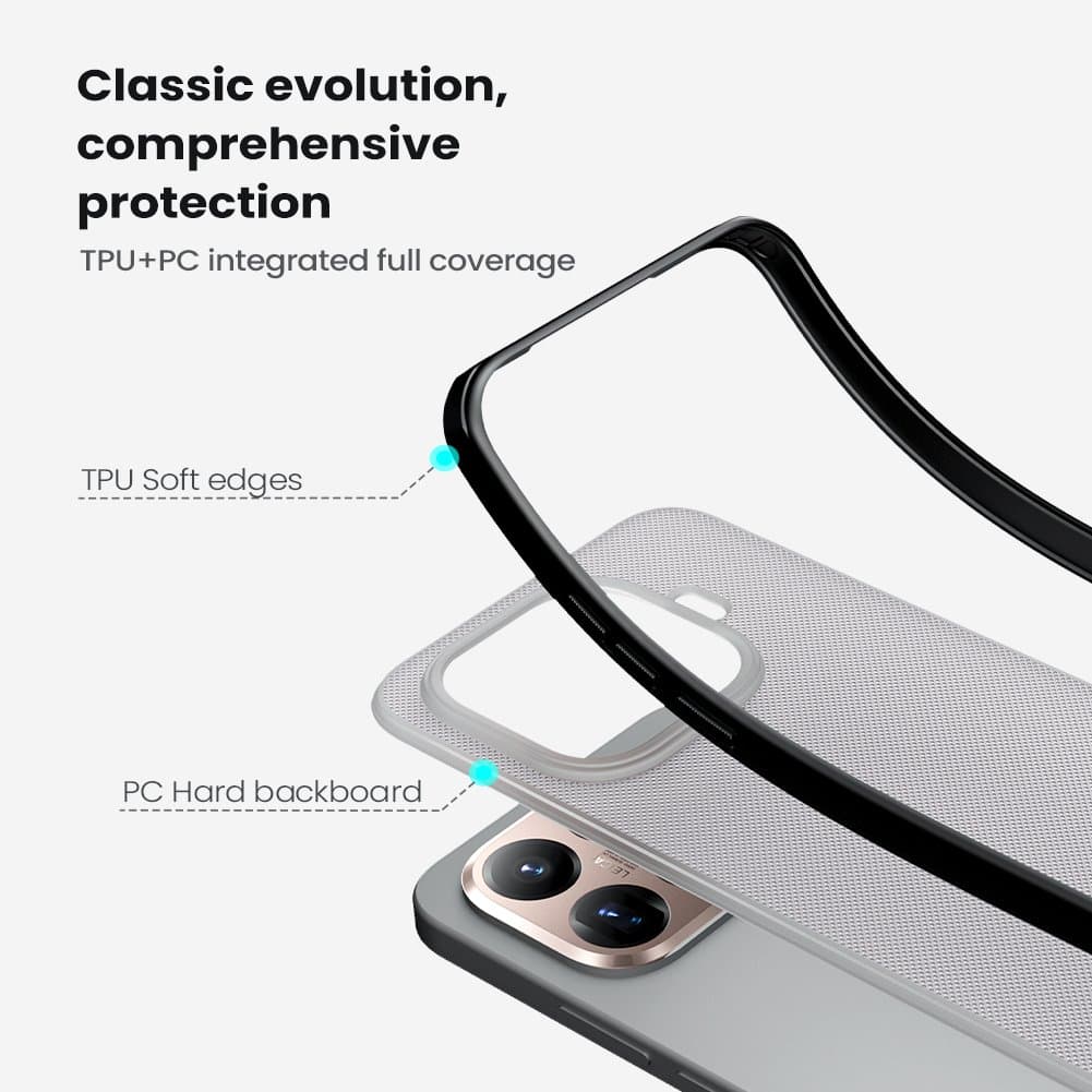Zadní kryt Nillkin Super Frosted PRO pro Xiaomi 15T Pro Transparent Black - náhled 4