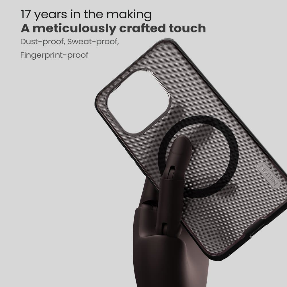 Zadní kryt Nillkin Super Frosted PRO Magnetic pro Xiaomi 15T Transparent Black - náhled 4