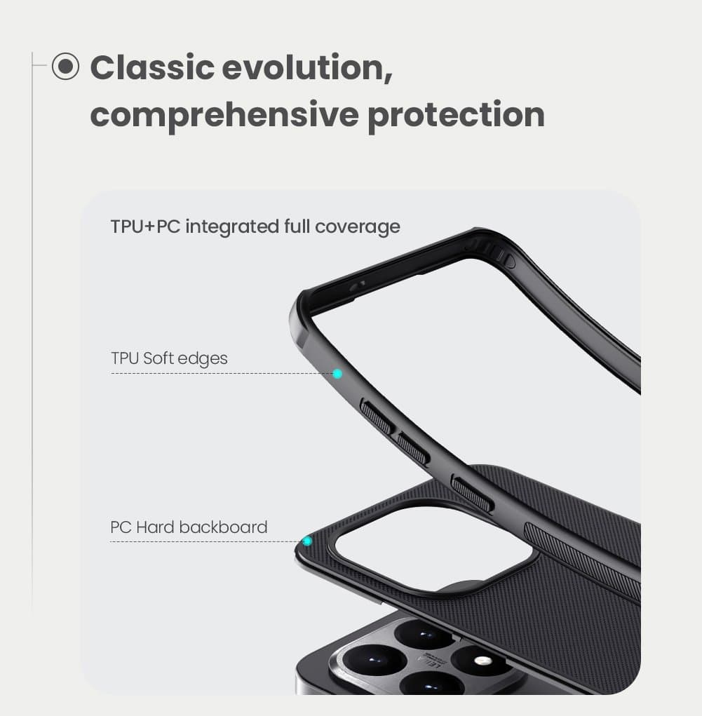 Zadní kryt Nillkin Super Frosted PRO pro Xiaomi 15T Black - náhled 4