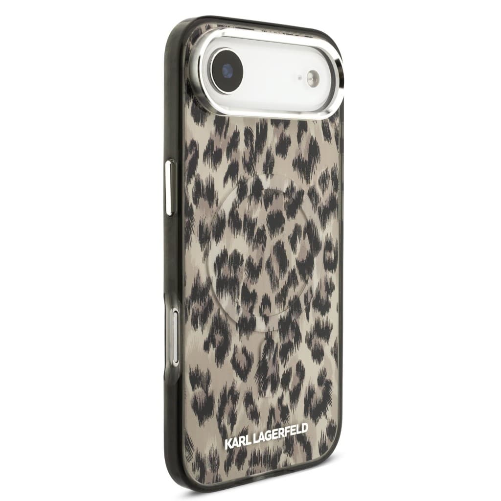 Zadní kryt Karl Lagerfeld IML Leopard MagSafe pro iPhone Air Brown - náhled 4