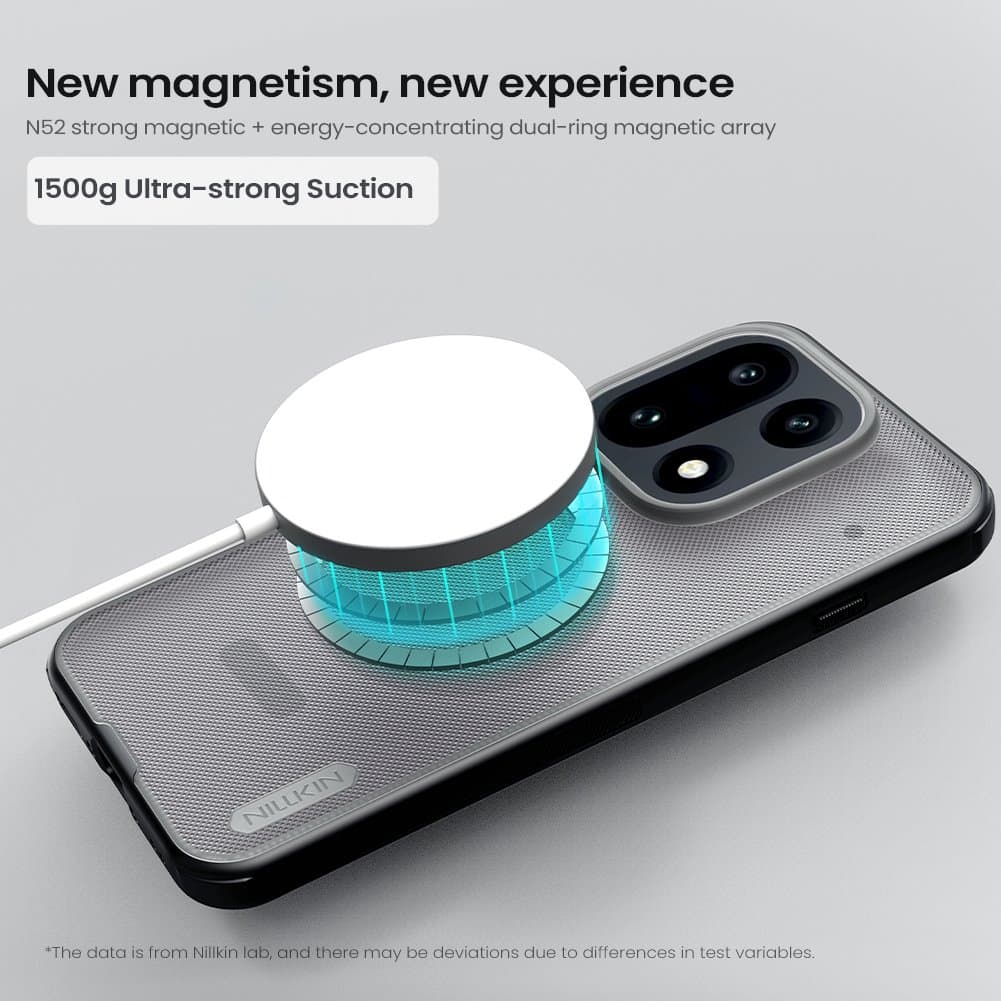 Zadní kryt Nillkin Super Frosted PRO Magnetic pro OnePlus 15 Transparent Black - náhled 4