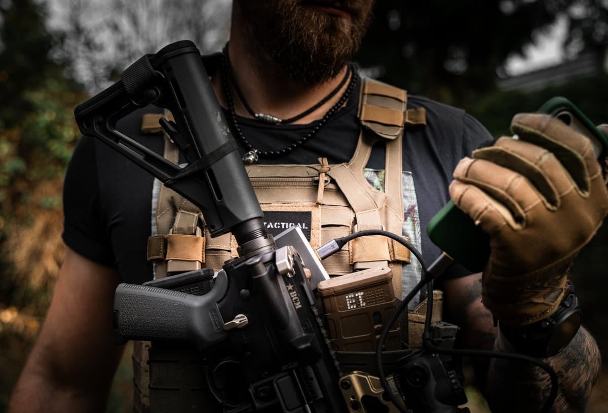 Datový kabel Tactical Fast Rope Aramid 2.0 USB-C/USB-C 2m - náhled 4