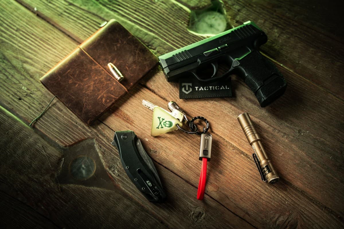 Datový kabel Tactical OODA Loop USB-C/USB-C Red - náhled 4