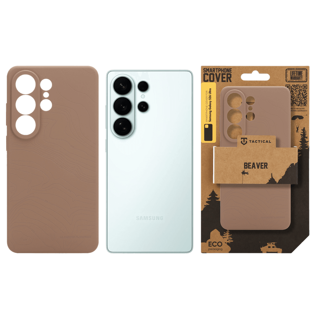 Zadní kryt Tactical Beaver pro Samsung Galaxy S26 Ultra Moucha Moose - náhled 4