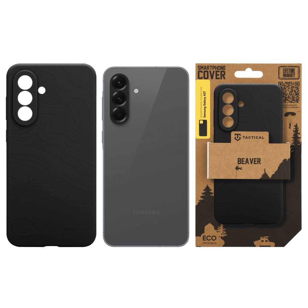 Kryt Tactical Beaver pro Samsung Galaxy A57 Asphalt - náhled 4