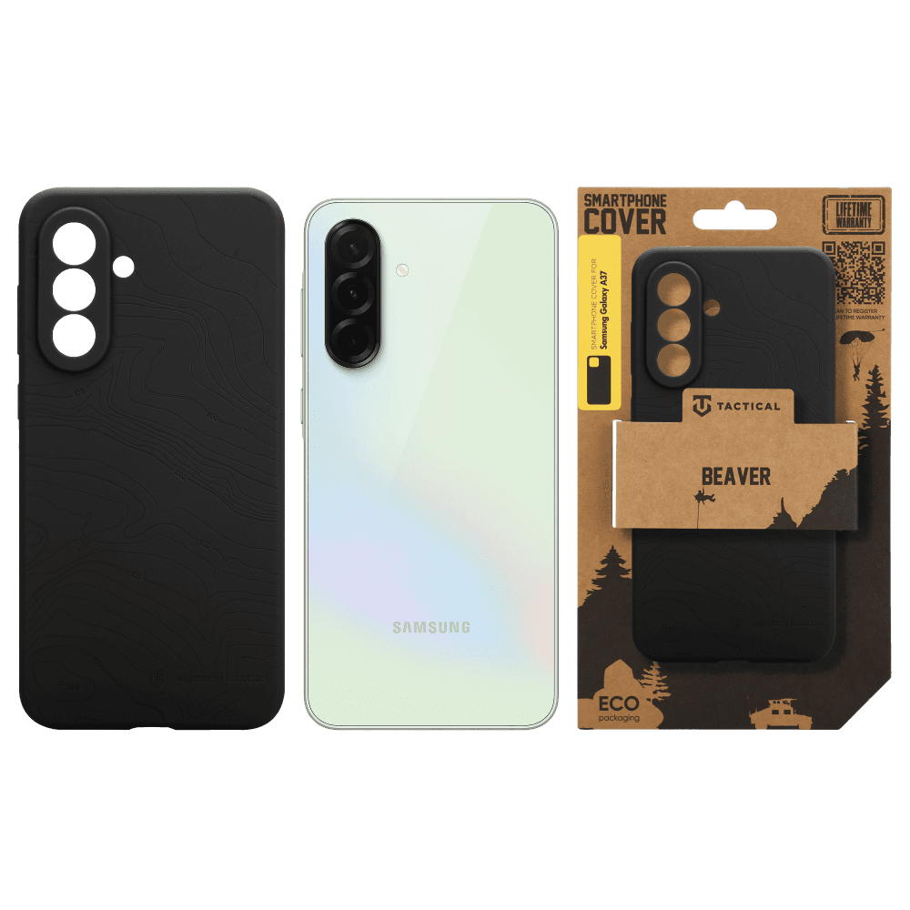 Kryt Tactical Beaver pro Samsung Galaxy A37 Asphalt - náhled 4