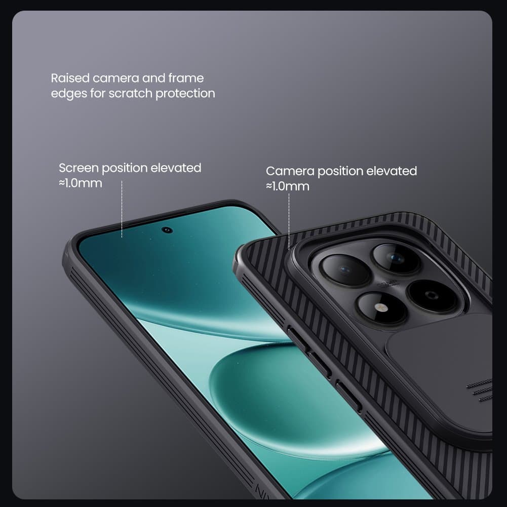 Zadní kryt Nillkin CamShield PRO pro Xiaomi Redmi Note 15 Pro+ 5G Black - náhled 4
