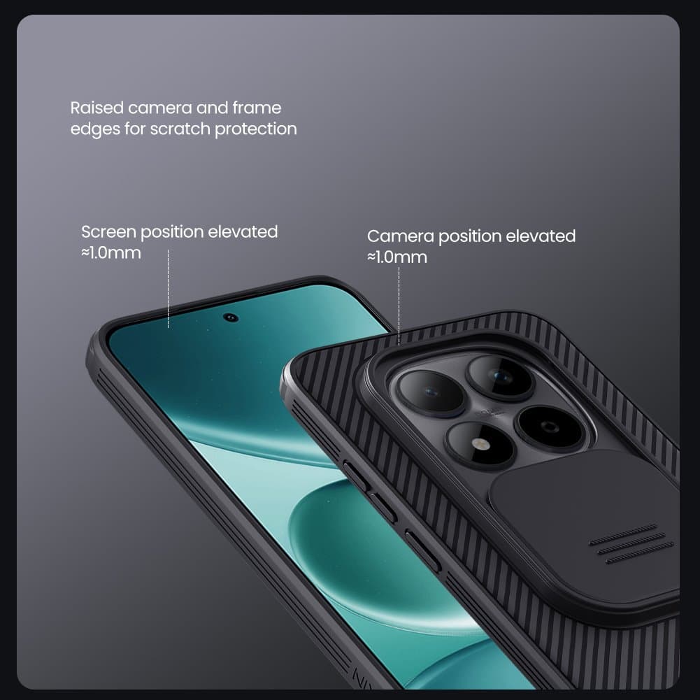 Zadní kryt Nillkin CamShield PRO pro Xiaomi Redmi Note 15 Pro 5G Black - náhled 4