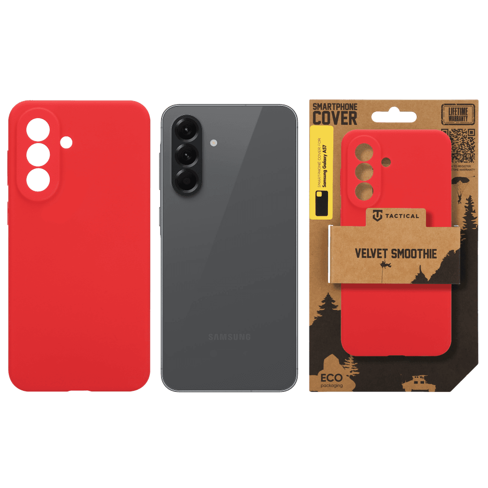 Kryt Tactical Velvet Smoothie pro Samsung Galaxy A57 Chilli - náhled 4