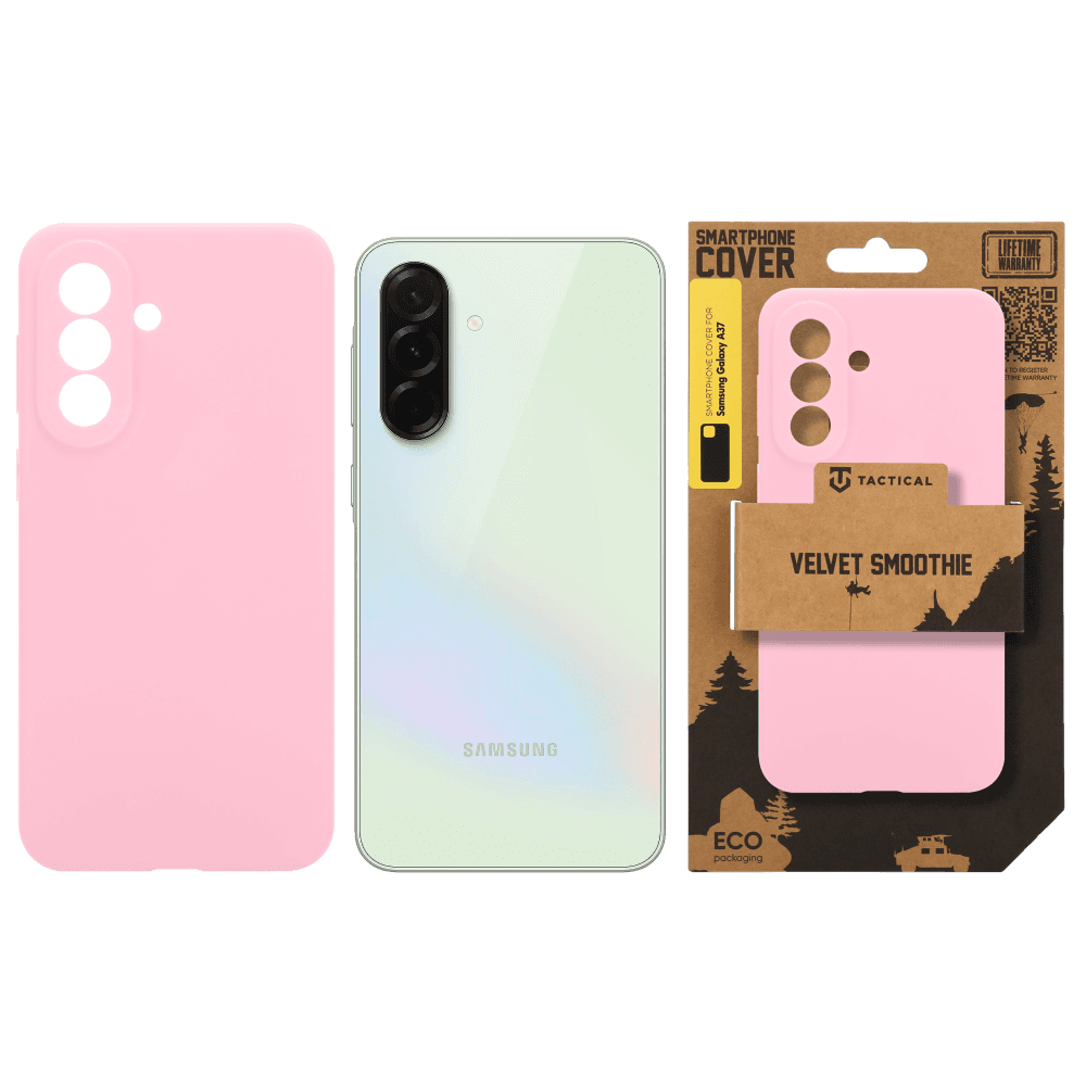 Kryt Tactical Velvet Smoothie pro Samsung Galaxy A37 Pink Panther - náhled 4