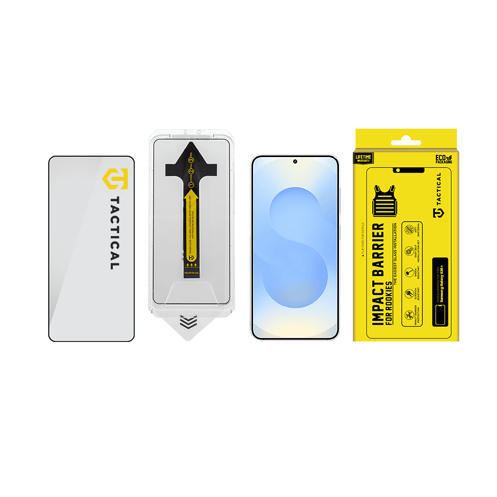Tvrzené sklo Tactical Impact Barrier for Rookies pro Samsung Galaxy S26+ - náhled 4