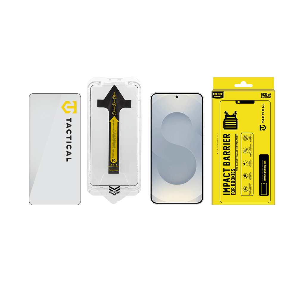 Tvrzené sklo Tactical Impact Barrier for Rookies pro Samsung Galaxy S26 - náhled 4