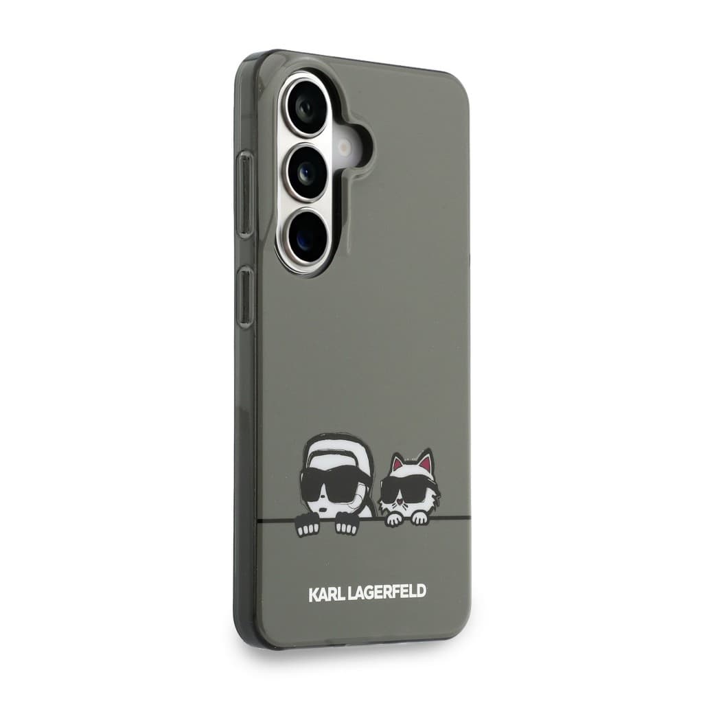 Zadní kryt Karl Lagerfeld IML K&amp;CH Peekaboo Logo Magnetic pro Samsung Galaxy S26 černý - náhled 4