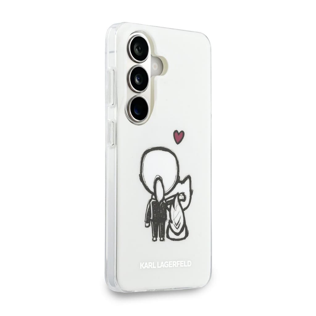 Zadní kryt Karl Lagerfeld IML K&amp;CH Back Logo Magnetic pro Samsung Galaxy S26 průhledný - náhled 4