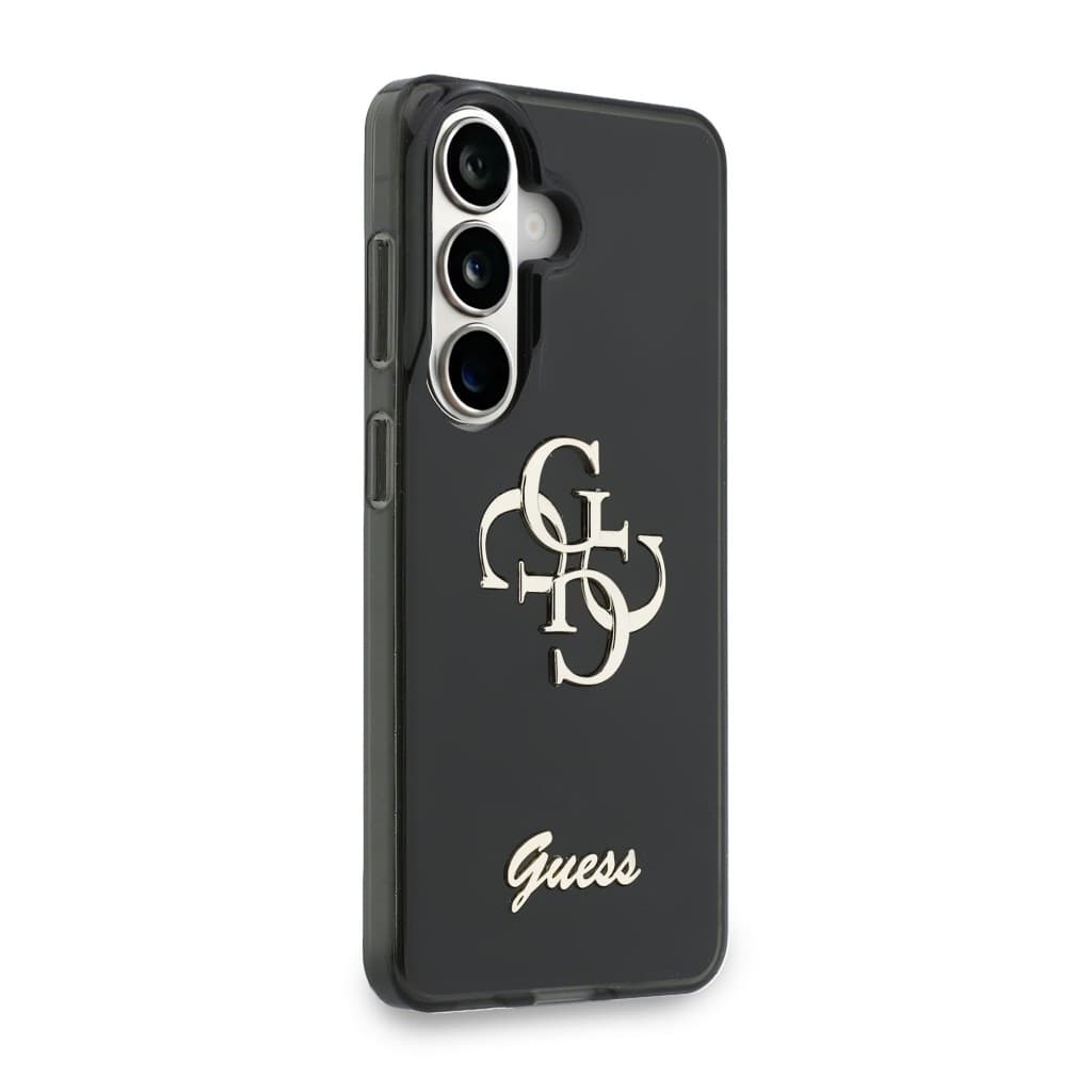 Zadní kryt Guess IML 4G Script Metal Logo pro Samsung Galaxy 26 černý - náhled 4