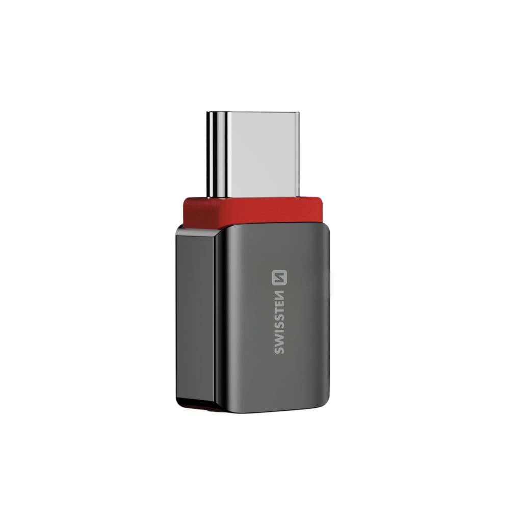 Nabíjecí adaptér s blokací dat Swissten dataguard usb-c (samec) / usb-c (samice) černý - náhled 4