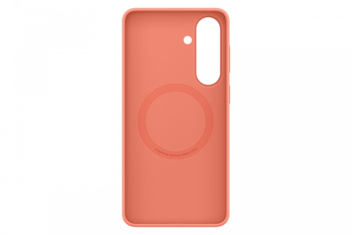 Silikonový magnetický kryt EF-ES947COE Samsung pro Galaxy S26+ Coral Red - náhled 4