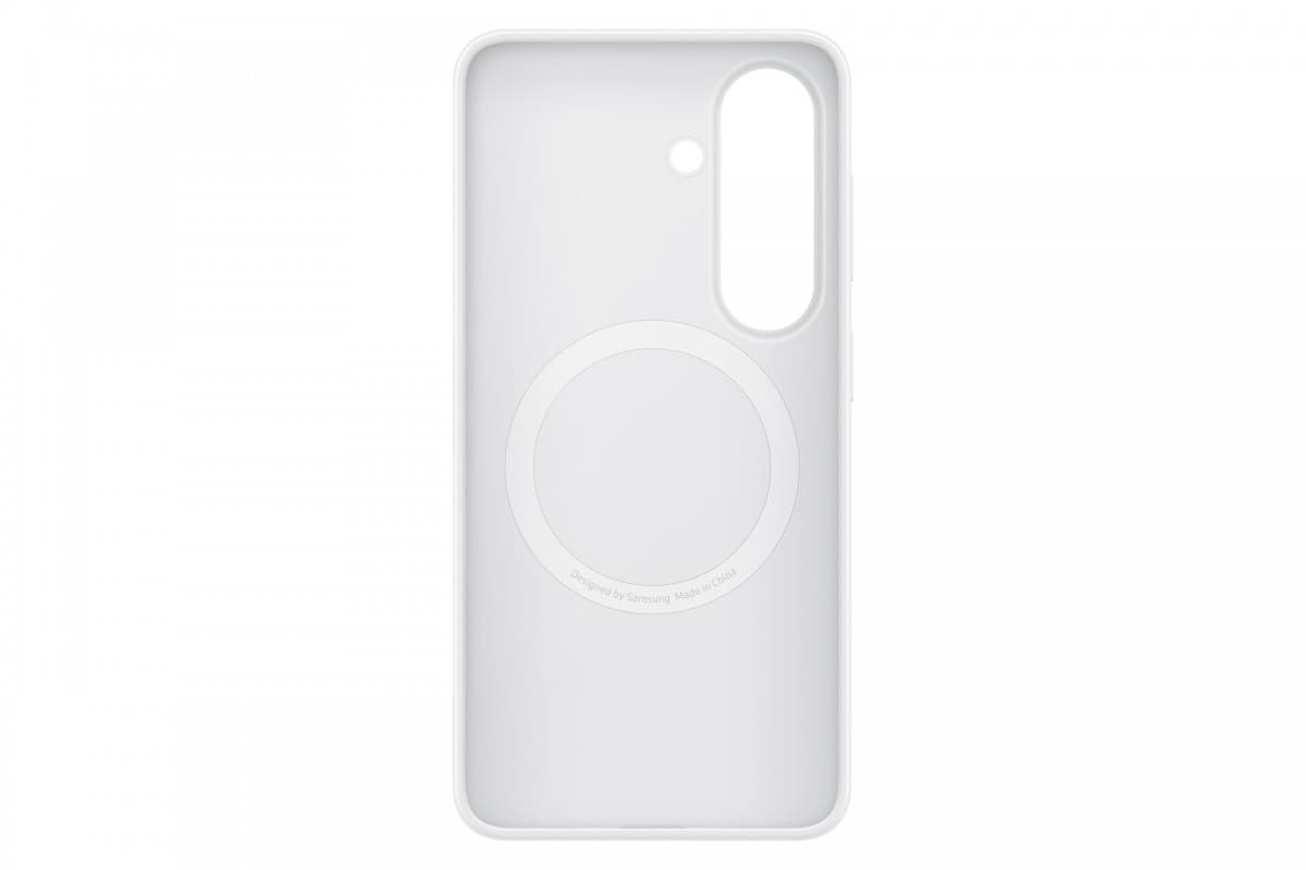 Silikonový magnetický kryt EF-ES942CWE Samsung pro Galaxy S26 bílý - náhled 4