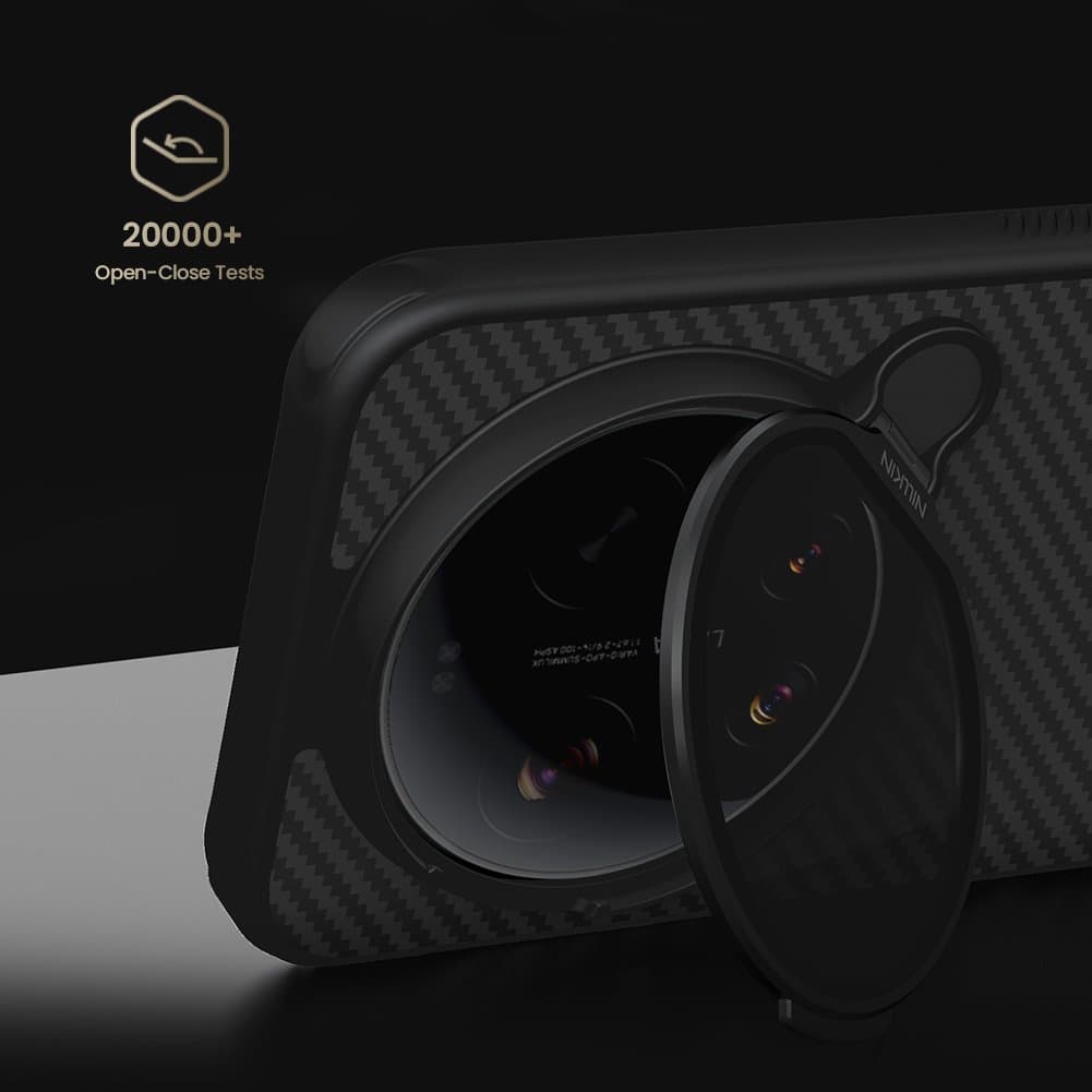 Zadní kryt Nillkin CarboProp Aramid Magnetic pro Xiaomi 17 Ultra černý - náhled 4